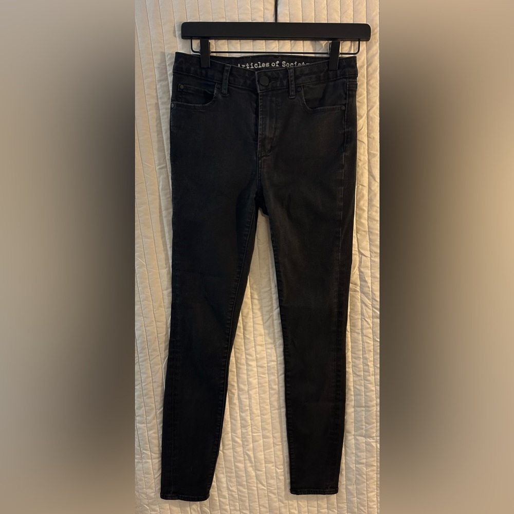 Articles Of Society Black Skinny Jeans
